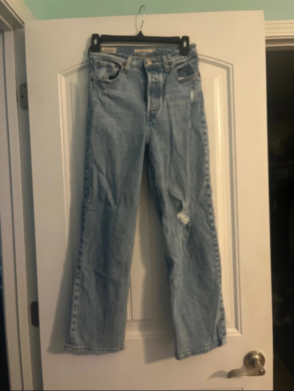 Levi's Light Blue Straight-Leg Women's Jeans